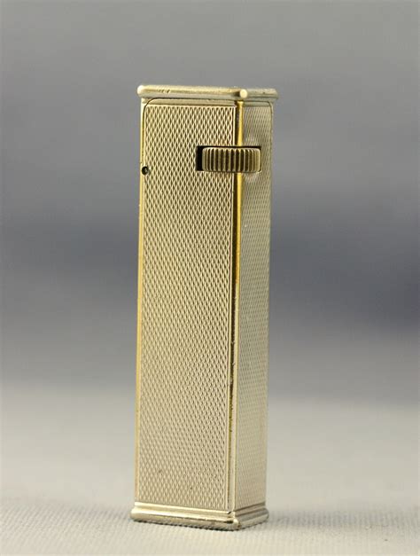 Vintage Silver Tallboy Dunhill Lighter (Cartier Licence)